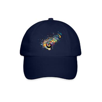 Musik-Wahnsinn - Baseballkappe - Blau/Blau - Vorne