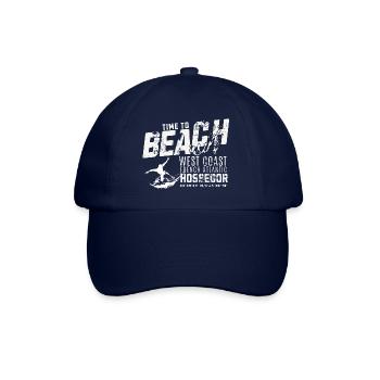 Hossegor Time to beach and surf - Baseball Cap - blue/blue - Front