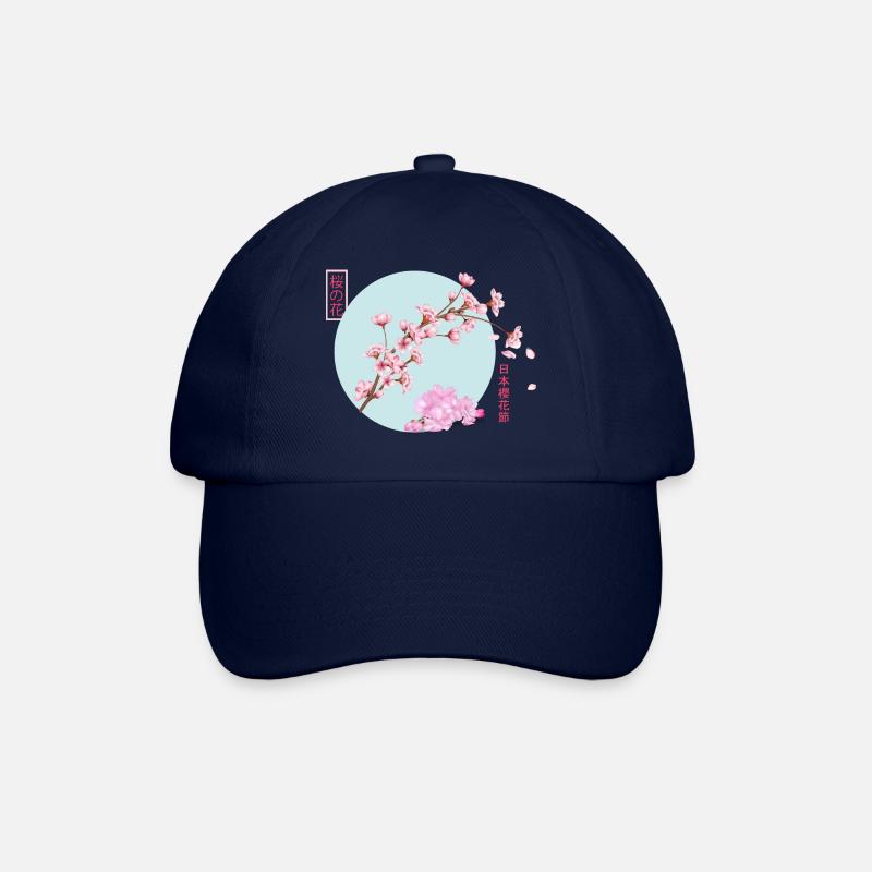 Cherry Blossom Branch - Casquette classique - bleu/bleu