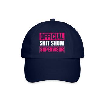 Women Shit Show Supervisor - Baseball Cap - blue/blue - Front