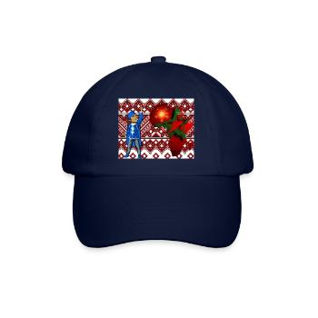 Marokko gang Original - Baseballkappe - Blau/Blau - Vorne