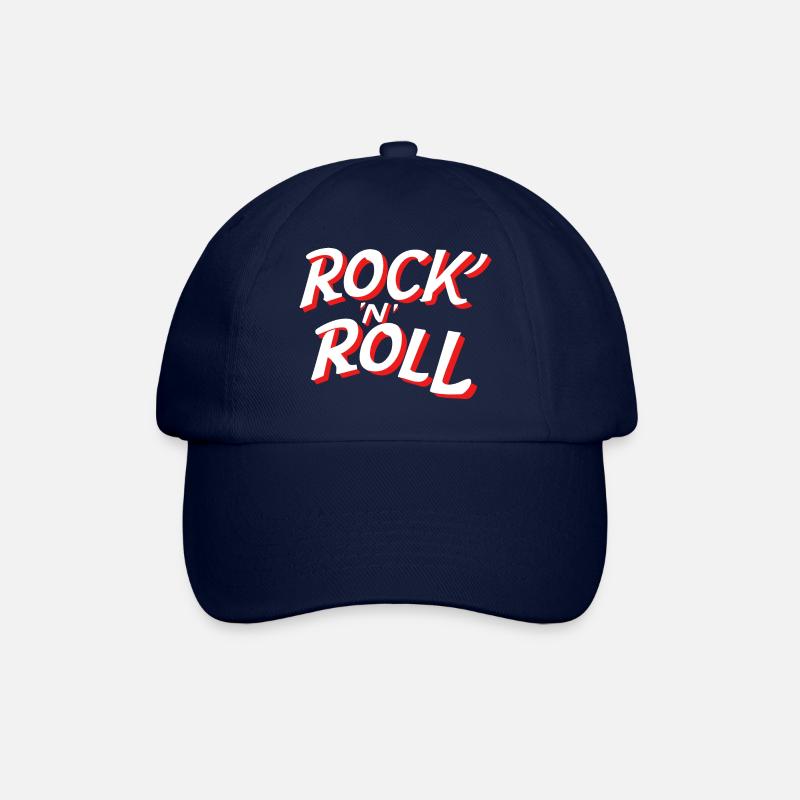 Rock 'n' roll - Casquette classique - bleu/bleu