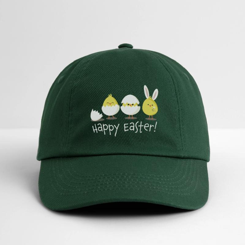 Happy Easter Chick Egg Easter Egg Baseball Cap