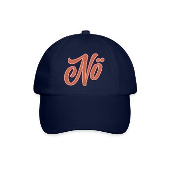 Nö! - Baseballkappe - Blau/Blau - Vorne