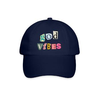 "God Vibes T-Shirt - Positive gifts Designs” - Baseball Cap - blue/blue - Front
