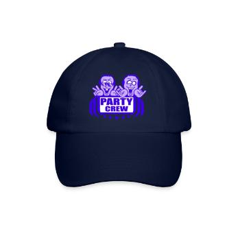 Party Crew 2 DJ Fun Club Metal Friends Two Team - Baseball Cap - blue/blue - Front