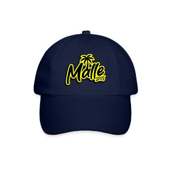 Malle 2025 palme - Baseballkappe - Blau/Blau - Vorne