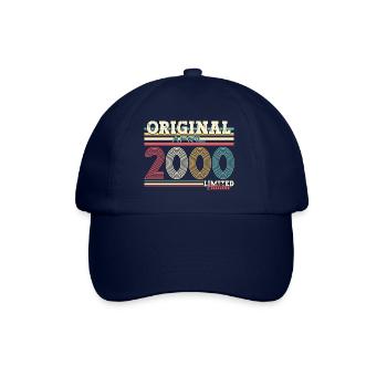 25ème anniversaire cadeau mari Original avril 2000 - Casquette classique - bleu/bleu - Devant