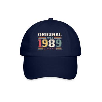 35th Birthday Original 1989 Vintage 1989 - Baseball Cap - blue/blue - Front