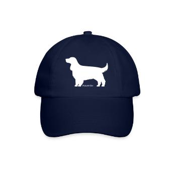 cocker love - Baseball Cap - blue/blue - Front