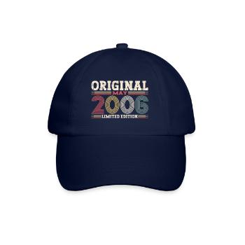 Original Mai 2006 Année 2006 Anniversaire 2006 - Casquette classique - bleu/bleu - Devant