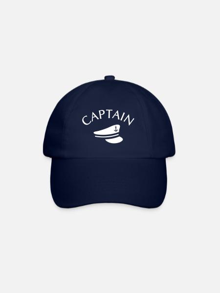 CAPTAIN CAPTAIN HAT - Baseball Cap - blue/blue