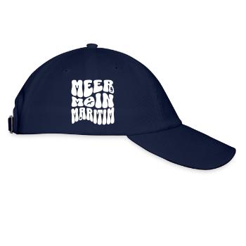 Moin Meer Maritim - Baseballkappe - Blau/Blau - Rechts
