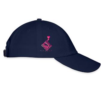 Liebe - Baseballkappe - Blau/Blau - Rechts