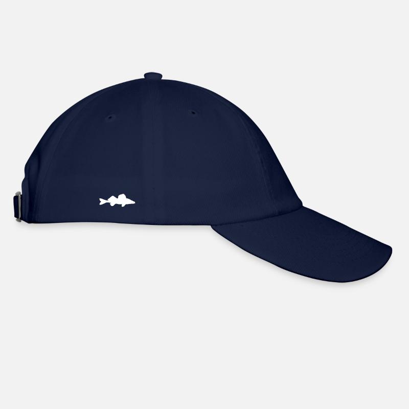 Zander weiss - Baseballkappe - Blau/Blau