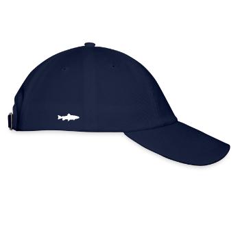 Truite blanche - Casquette classique - bleu/bleu - Droite
