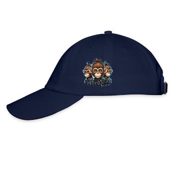 Monkeys 1 - Baseball Cap - blue/blue - Left