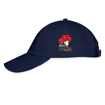 Schwarzwald Maidle Kristin Bollenhut ledig - Baseballkappe - Blau/Blau - Links