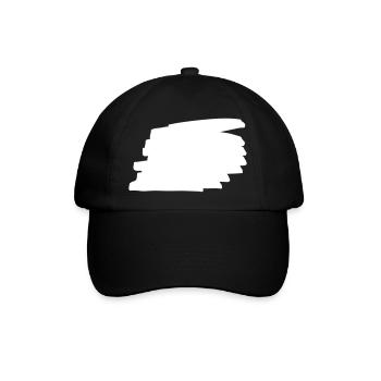 Formen Hintergrund - Baseballkappe - Schwarz/Schwarz - Vorne