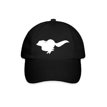 fuchs - Baseballkappe - Schwarz/Schwarz - Vorne