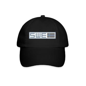 Schwedische Taktik - Baseballkappe - Schwarz/Schwarz - Vorne