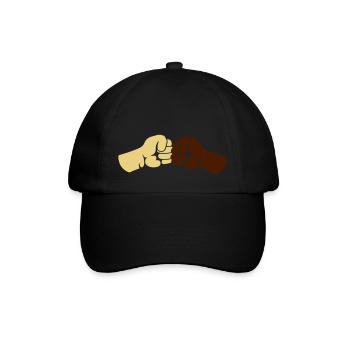 Schwarz Weiß Bros - Baseballkappe - Schwarz/Schwarz - Vorne