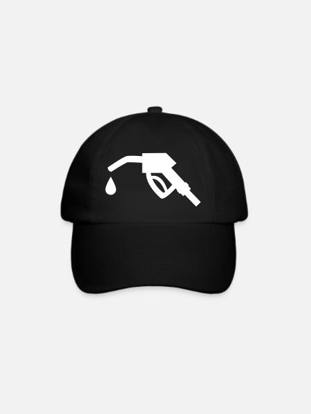 Zapfpistole - Baseballkappe - Schwarz/Schwarz