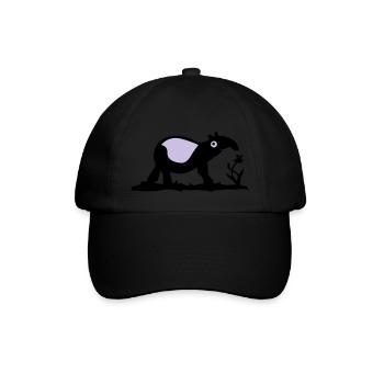 Tapir - Baseballkappe - Schwarz/Schwarz - Vorne