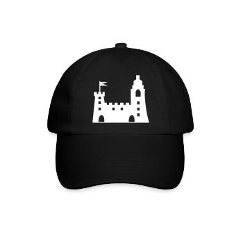 burg - Baseballkappe - Schwarz/Schwarz - Vorne