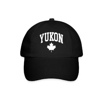 Yukon - Baseballkappe - Schwarz/Schwarz - Vorne