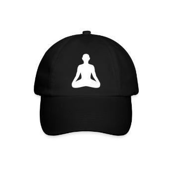 Monk - Baseballkappe - Schwarz/Schwarz - Vorne