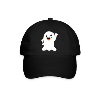 ghost 2 - Baseballkappe - Schwarz/Schwarz - Vorne