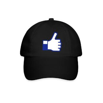 Like - Baseballkappe - Schwarz/Schwarz - Vorne