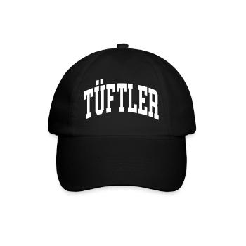 Tüftler - Baseballkappe - Schwarz/Schwarz - Vorne