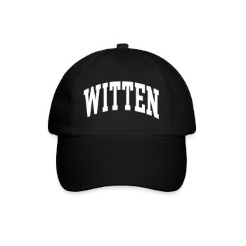 Witten - Baseballkappe - Schwarz/Schwarz - Vorne