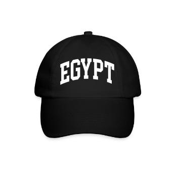 Ägypten - Baseballkappe - Schwarz/Schwarz - Vorne