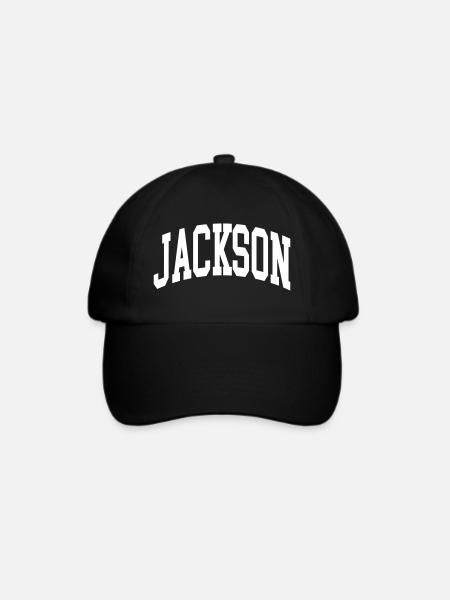 Jackson - Baseballkappe - Schwarz/Schwarz