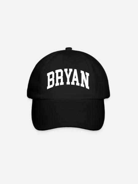 Bryan - Baseballkappe - Schwarz/Schwarz