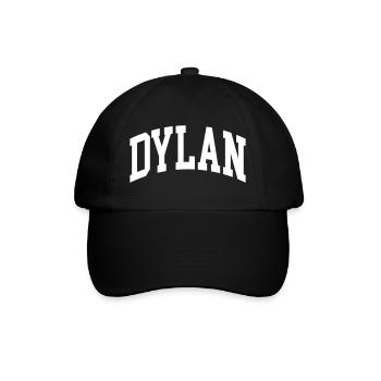 Dylan - Baseballkappe - Schwarz/Schwarz - Vorne