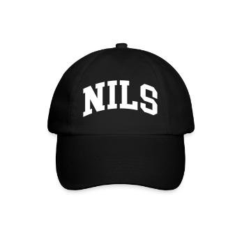 Nils - Baseballkappe - Schwarz/Schwarz - Vorne