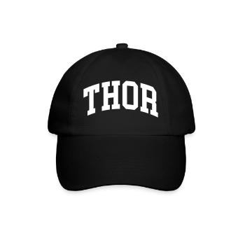 Thor - Baseballkappe - Schwarz/Schwarz - Vorne