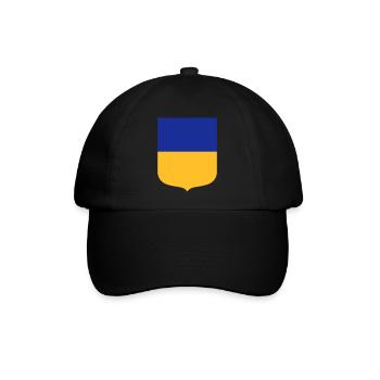 Ukraine - Baseballkappe - Schwarz/Schwarz - Vorne