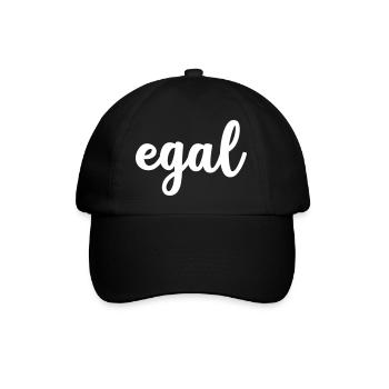 egal #egal #Egal - Baseballkappe - Schwarz/Schwarz - Vorne