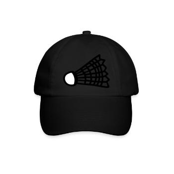 Federball - Baseballkappe - Schwarz/Schwarz - Vorne