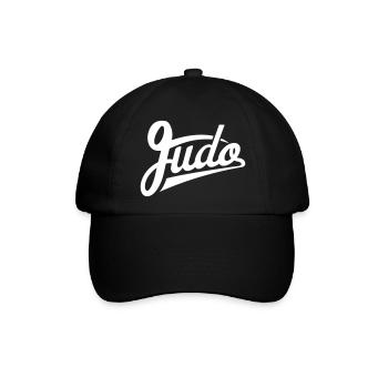 Judo - Baseballkappe - Schwarz/Schwarz - Vorne