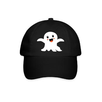 ghost - Baseballkappe - Schwarz/Schwarz - Vorne