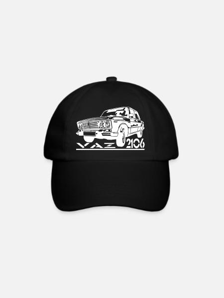 Lada 1600 VAZ 2106 - Baseballkappe - Schwarz/Schwarz