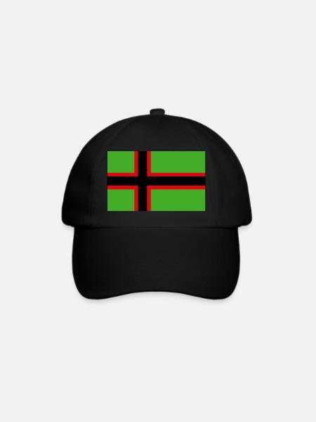 Karelien - Baseballkappe - Schwarz/Schwarz