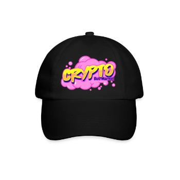 Krypto-Bullenmarkt - Baseballkappe - Schwarz/Schwarz - Vorne