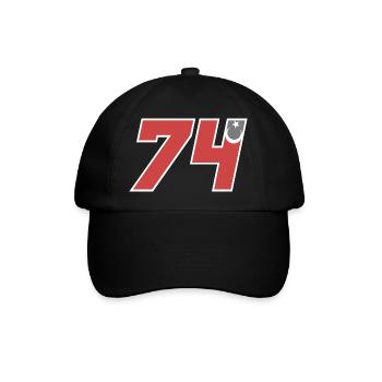 Bartın - Baseballkappe - Schwarz/Schwarz - Vorne